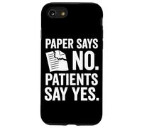 El documento Dice Que no los Pacientes Dicen Que sí Diseño de Enfermera Carcasa para iPhone SE (2020) / 7/8