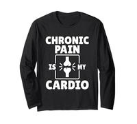 El Dolor Crónico Es Mi Cardio - Concienciación Sobre Eds Manga Larga