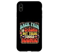 El Dolor de Espalda es crónico, Pero Estas Mareas Dicen Genial icónico Carcasa para iPhone XS MAX