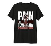 El Dolor es ciclocross Temporal para Siempre Bicicleta ciclocross Bicicleta Camiseta Premium