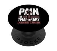 El Dolor es ciclocross Temporal para Siempre Bicicleta ciclocross Bicicleta PopSockets PopGrip Adhesivo