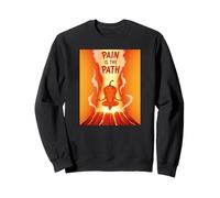 El Dolor es el Camino Chili Pepper Iluminación Humor Arte Picante Sudadera