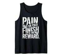 El Dolor es el Ritmo, el Final es la recompensa - Ultramarathon Camiseta sin Mangas