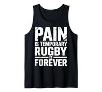 El Dolor es Temporal El Rugby es para Siempre Camiseta sin Mangas