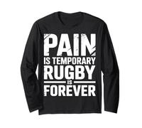 El Dolor es Temporal El Rugby es para Siempre Manga Larga