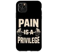 El Dolor es un privilegio Entrenador Personal de Gimnasio Motivacional Carcasa para iPhone 11 Pro MAX