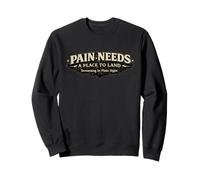 El Dolor Necesita un Lugar para aterrizar Diseño Inspirador Emocional Sudadera