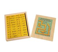 El dominó computacional I de 40 porciones, matemáticas computacional del juego de 16 de x 20 de x 3 cm aprende OTRA VEZ el juego mental