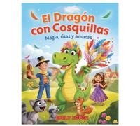 El Dragón con Cosquillas - Magia, risas y amistad -: Cuento ilustrado para niños de 4 a 8 años, lleno de humor y aventuras