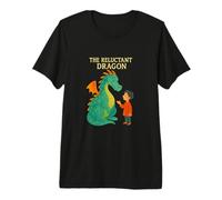 El dragón renuente Kenneth Grahame Gentle Fantasy Classic Camiseta Premium