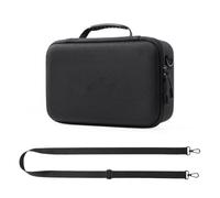 El dron duradero cuenta con una funda de transporte para aventuras al aire libre. Cómodo asa y bandolera, Negro