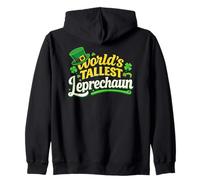 El Duende más Alto del Mundo Día de San Patricio Funny Irish Sudadera con Capucha