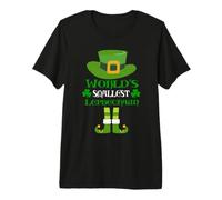 El Duende más pequeño del Mundo Divertido Día de San Patricio Camiseta Premium