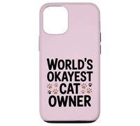 El dueño de Gato más Bueno del Mundo Divertido Amante de Las Mascotas Dicho Carcasa para iPhone 12/12 Pro