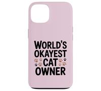 El dueño de Gato más Bueno del Mundo Divertido Amante de Las Mascotas Dicho Carcasa para iPhone 13