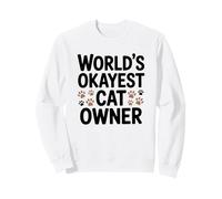 El dueño de Gato más Bueno del Mundo Divertido Amante de Las Mascotas Dicho Sudadera