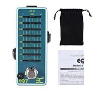 El ecualizador de guitarra Eno Ex Eq7 es un ecualizador de 7 bandas diseñado específicamente para guitarras eléctricas y tiene una indicación clara de afinación fina.