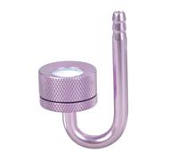 El eficiente difusor de CO2 para acuario cuenta con cartucho reemplazable y soporte de succión para un fácil mantenimiento semanal