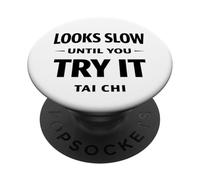 El Ejercicio de Tai Chi Parece Lento hasta Que lo pruebes Taiji PopSockets PopGrip Adhesivo