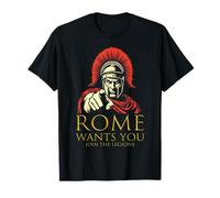 El ejército romano se une a las legiones Historia romana Camiseta