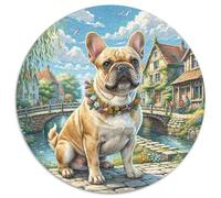 El El Cairn Terrier 1000 Pieces Jigsaw Puzzles For Adults Challenging Game Stress Relieving Entertainment Exercise The Memory of The Brain for Men, Women, Elders, Seniors 1000pcs (67.5x67.5cm)