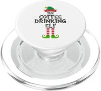 El Elfo Que Bebe el café - Grupo Familiar a Juego de Navidad PopSockets PopGrip para MagSafe