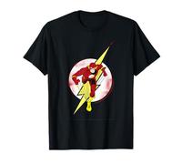 El Emblema Flash Speedster Icon Bold Red Lightning Camiseta