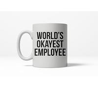 El Empleado Más Aceptable Del Mundo: Una Divertida Carrera De Oficina Taza De Café Único Taza Divertido Tazas De Desayuno Para Espresso Té Cacao 330Ml