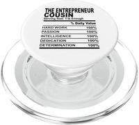 El emprendedor primo nutrición hecho divertido primos hombres mujeres PopSockets PopGrip para MagSafe