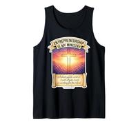 El emprendimiento Cristiano es mi Ministerio Jesús Camiseta sin Mangas