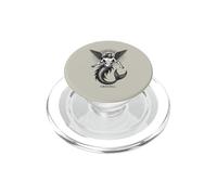 El encantamiento de Crocell Demon Illustration PopSockets PopGrip para MagSafe