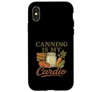 El enlatado es mi cardio | Divertido diseño de granja Carcasa para iPhone X/XS