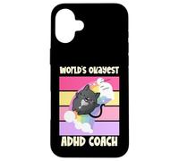 El Entrenador de TDAH más Bueno del Mundo Apreciación del Entrenador neurodivergente Carcasa para iPhone 16 Plus