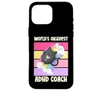 El Entrenador de TDAH más Bueno del Mundo Apreciación del Entrenador neurodivergente Carcasa para iPhone 16 Pro MAX