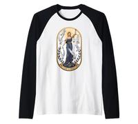 El Equilibrio del Zodiaco Libra Astrología Septiembre Octubre Símbolo Camiseta Manga Raglan