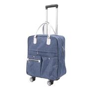 El Equipaje de Transporte de Telas, 2 en 1 Expandible Maldición con Ruedas Polyester Weekender Lenugging para Mujeres Bolsa de Almacenamiento para Hombres