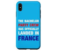 El equipo de despedida de soltero ha aterrizado oficialmente en Francia Carcasa para iPhone XS Max