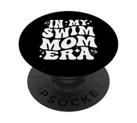 El Equipo de natación In My Swim Mom Era apoya a Poolside Mama Life PopSockets PopGrip Adhesivo