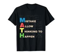 El Error matemático Permite Que el Pensamiento suceda Humor del Profesor Camiseta