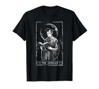 El Erudito Carta Tarot Amante de Libros Graduación Camiseta