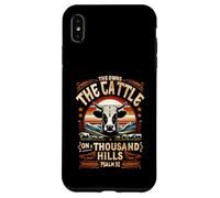 Él es dueño del Ganado en mil colinas Puerta de Entrada de la Biblia Salmo 50 Carcasa para iPhone XS MAX