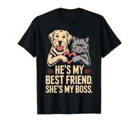 Él Es Mi Mejor Amigo, Ella Es Mi Jefa Camiseta