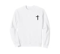 Él es mi Roca, mi salvación, impresión Cristiana de anverso y Reverso Sudadera