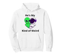 Él es mi Tipo de Pareja RARA Que ama los Nerd del diseño Sudadera con Capucha