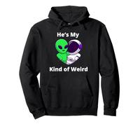 Él es mi Tipo de Pareja RARA Que ama los Nerd del diseño Sudadera con Capucha