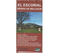 EL ESCORIAL - SIERRA DE MALAGÓN. MAPA EXCURSIONISTA Y TURÍSTICO (GUIAS VIAJE)