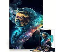 El Espacio es Salvaje Rompecabezas de 1000 Piezas para Adultos Juguete para ejercitar la Mente Suave, Relajante, para armar Un Regalo Encantador (50x75cm)