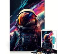 El Espacio es Salvaje Rompecabezas de 1000 Piezas para Adultos Juguete para ejercitar la Mente Suave, Relajante, para armar Un Regalo Encantador (50x75cm)