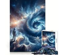 El Espacio es un Laberinto Rompecabezas para Adultos 1000 Piezas Grupo de Habilidades mentales Joy Quality Edge Art Collection Pieza (38x26cm)