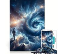 El Espacio es un Laberinto Rompecabezas para Adultos 1000 Piezas Grupo de Habilidades mentales Joy Quality Edge Art Collection Pieza (38x26cm)